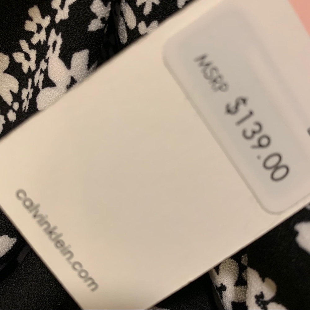 Calvin Klein floral print jumpsuit - Picture 6 of 6